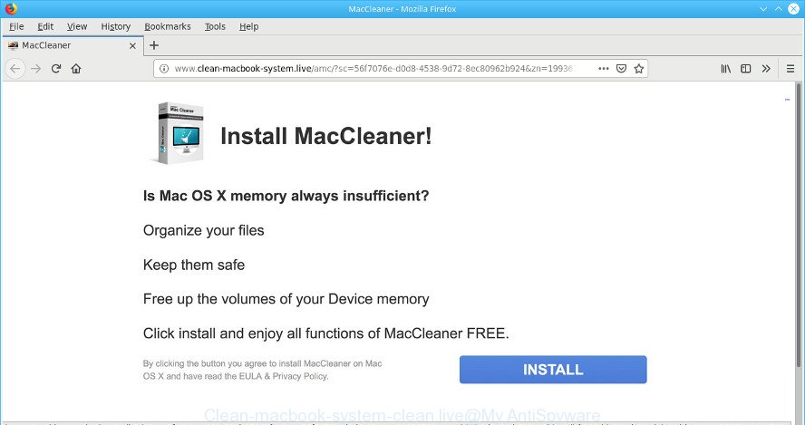 get rid of mac cleaner pop up